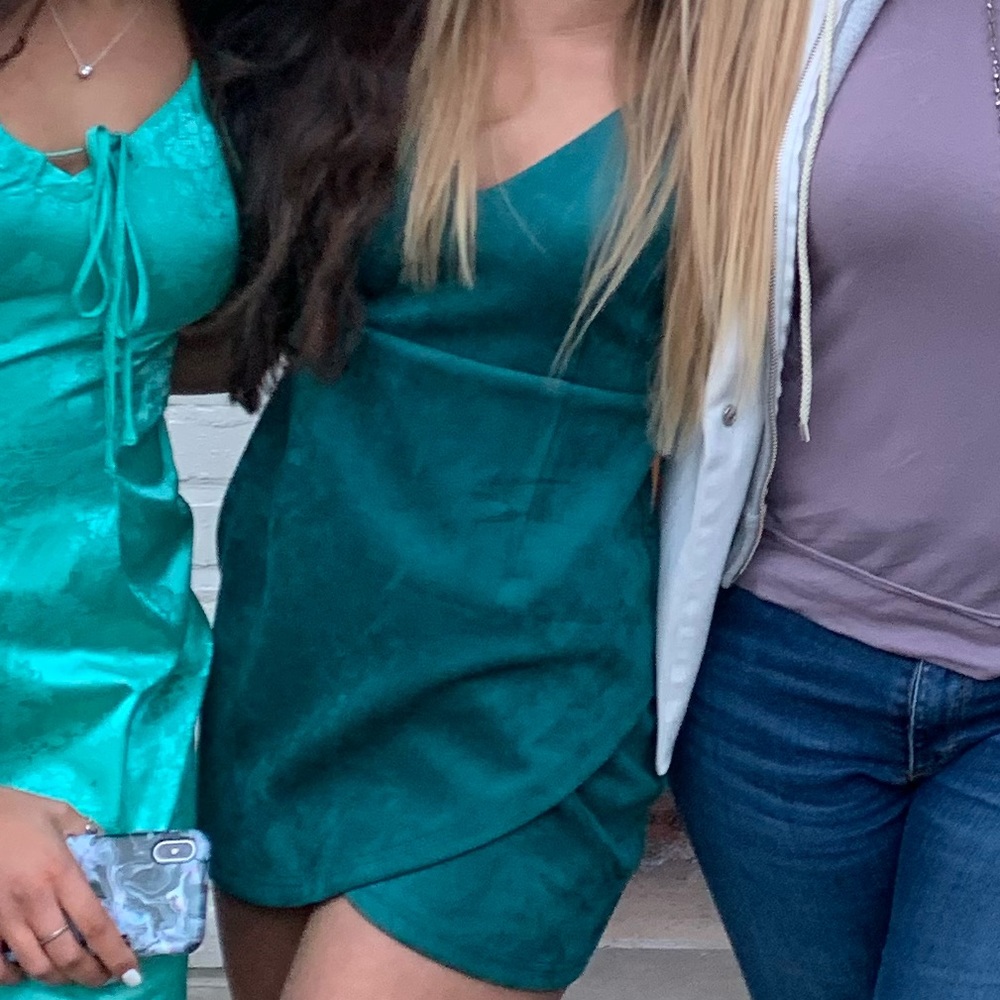 Revolve green dress